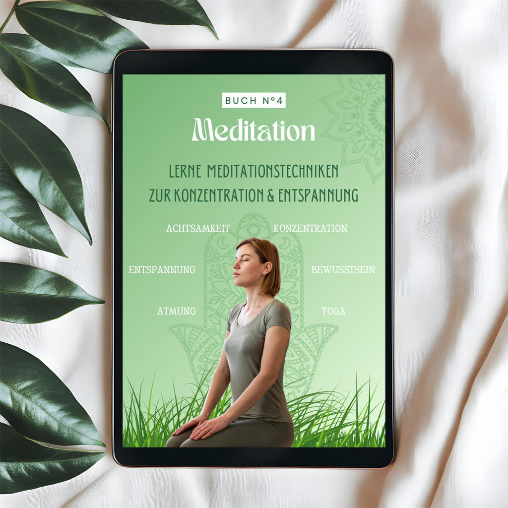 E-Book Meditationstechniken auf iPad